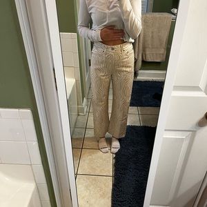 levi’s ribcage ankle straight leg jeans